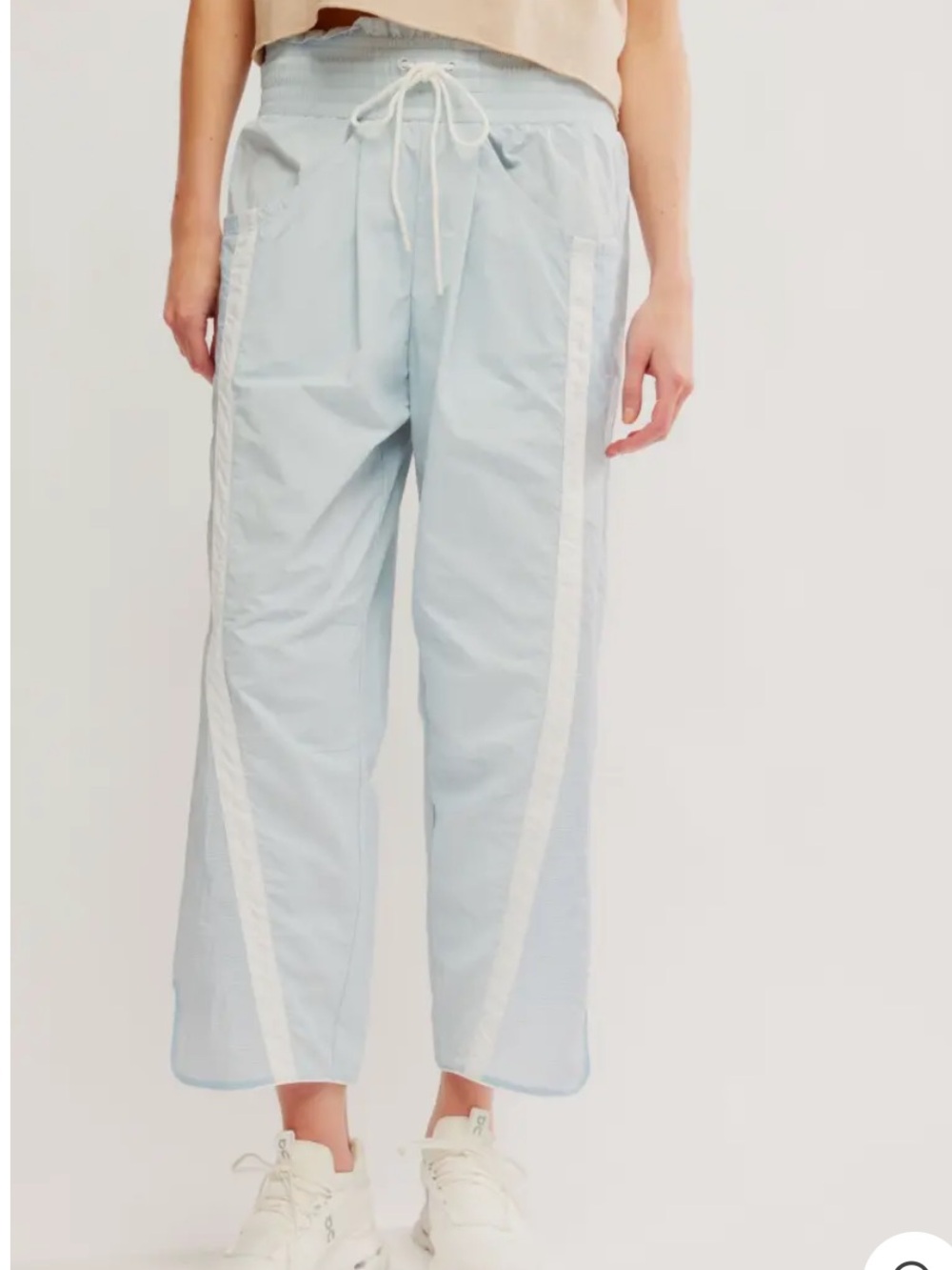 Free People FP Movement Champ Is Here Track Pants in the Arctic Snow size large